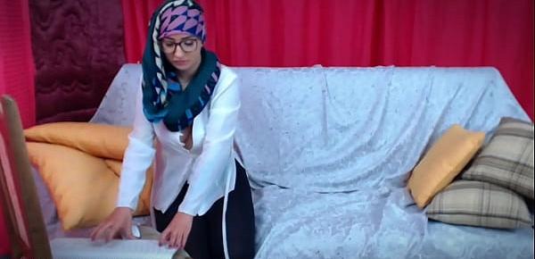  Muna muslimgirll Twerking in Heels Fingering Missionary | Muslim Hijab Webcam | CKXGirl